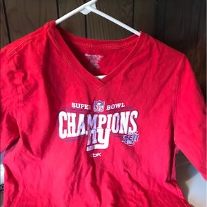 Rebook New York super Bowl champions