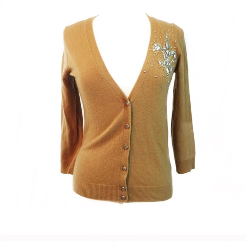 Embellished Cashmere cardigan
