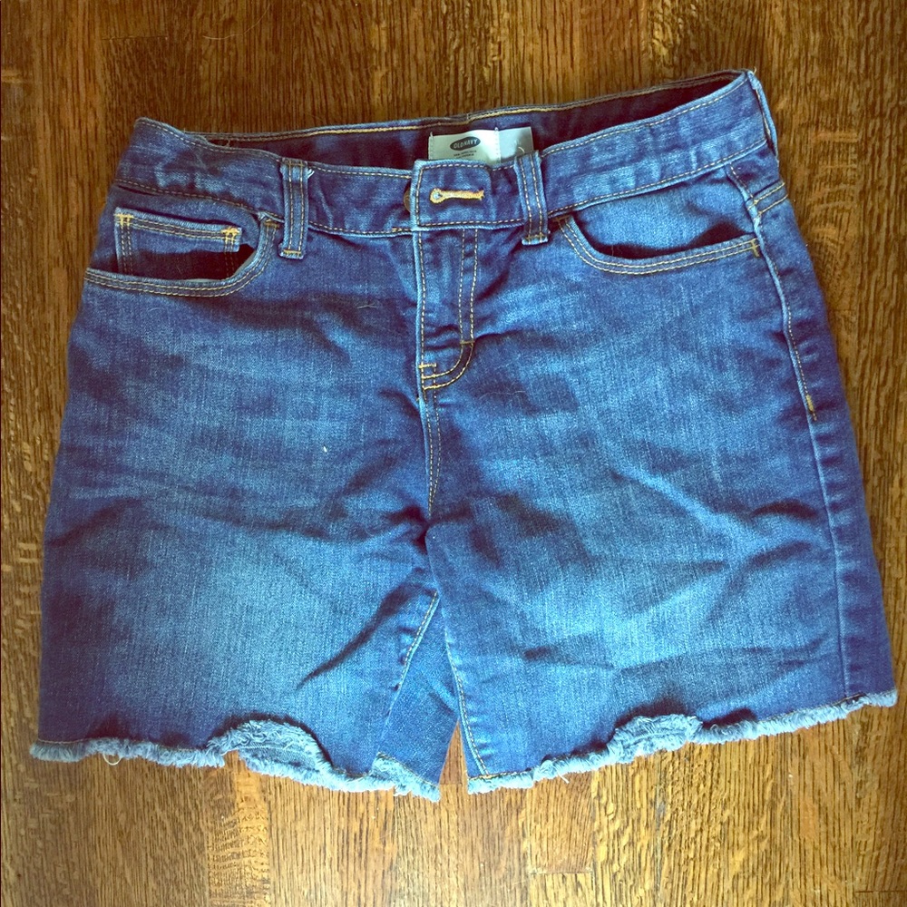 Old Navy girls jean shorts