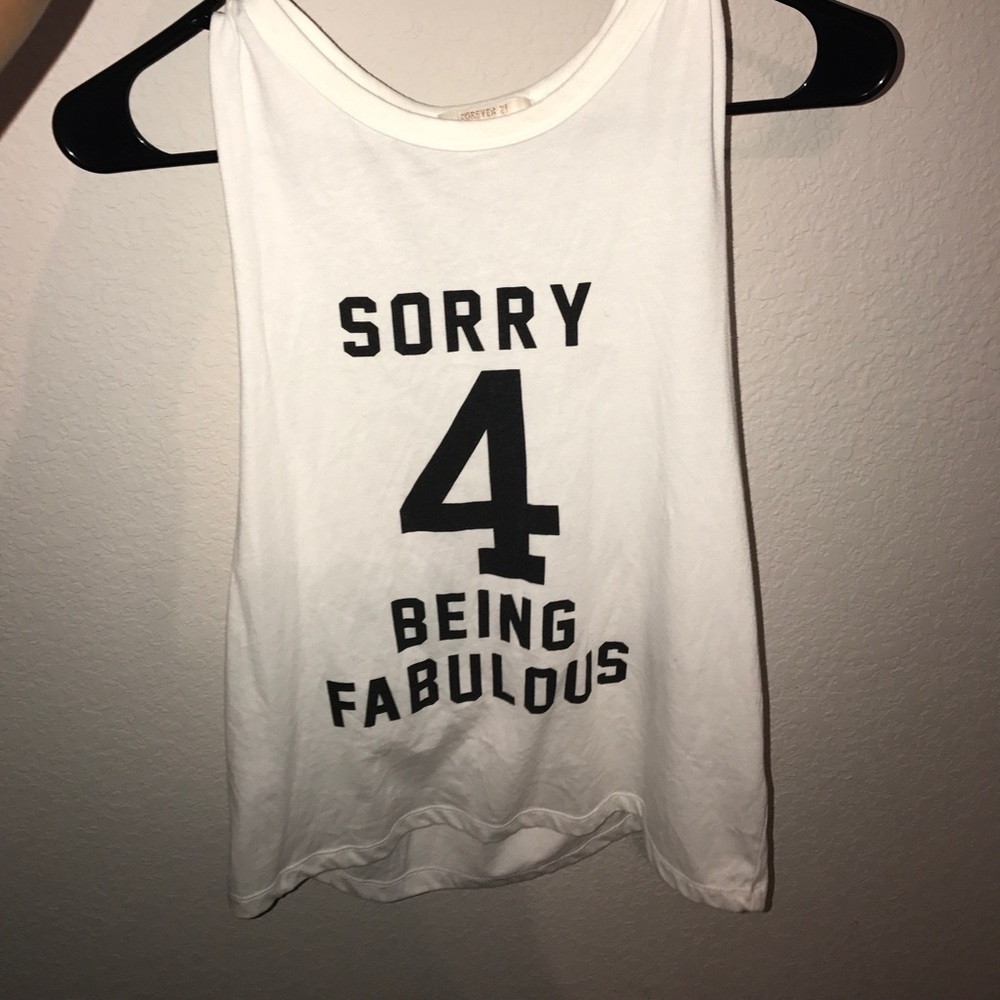 Open Back Fabulous Tee