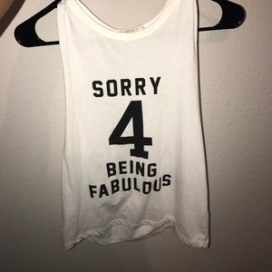 Open Back Fabulous Tee