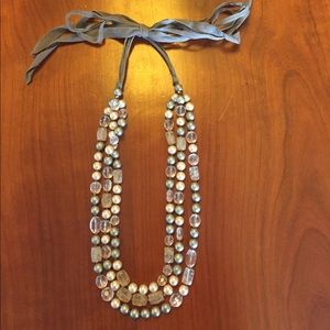 Ann Taylor Tie back Necklace