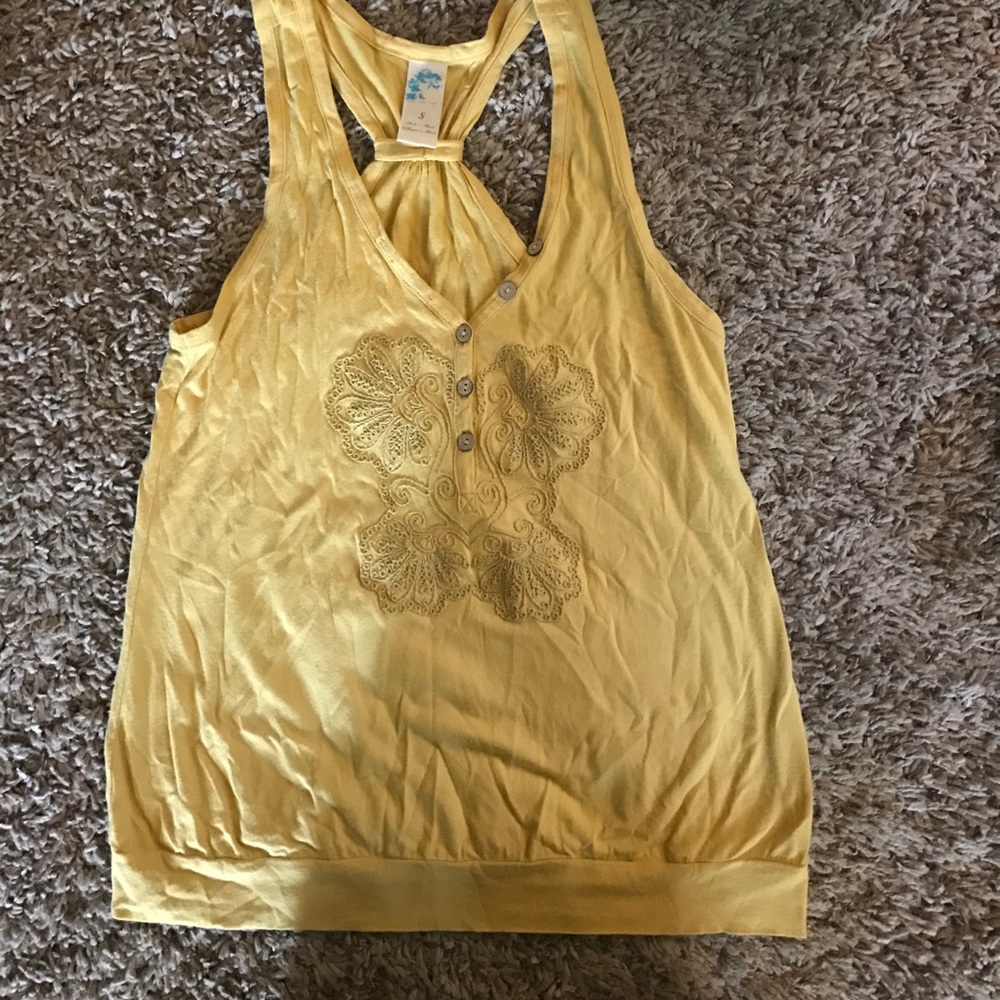 Anthropologie razor back tank