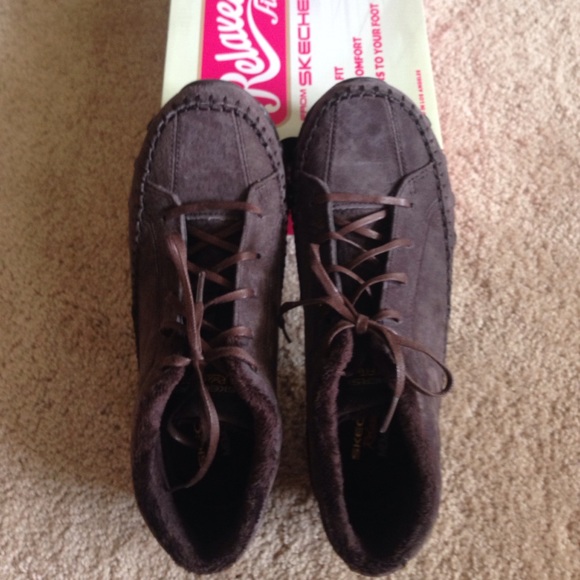 women's skechers totem pole 49013 moccasin booties