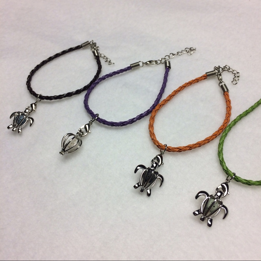Essential oil diffuser hot air balloon bracelet - Picture 3 of 7