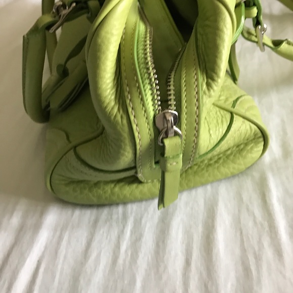Coach Lime Green Satchel - Picture 6 of 7
