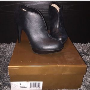 Audrey Brooke Black Booties