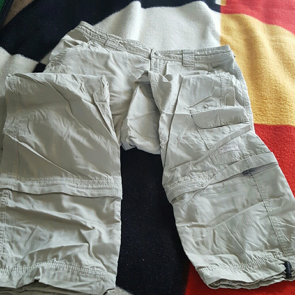 Columbia packable pants.