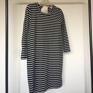 Madewell striped dress, size M