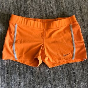 Nike Dri-Fit running shorts.