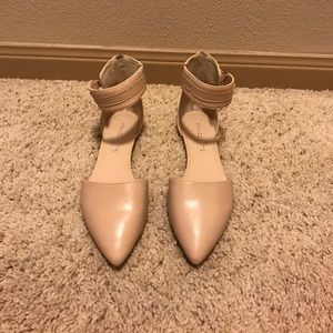 Franco Sarto Nude Flats NWOT