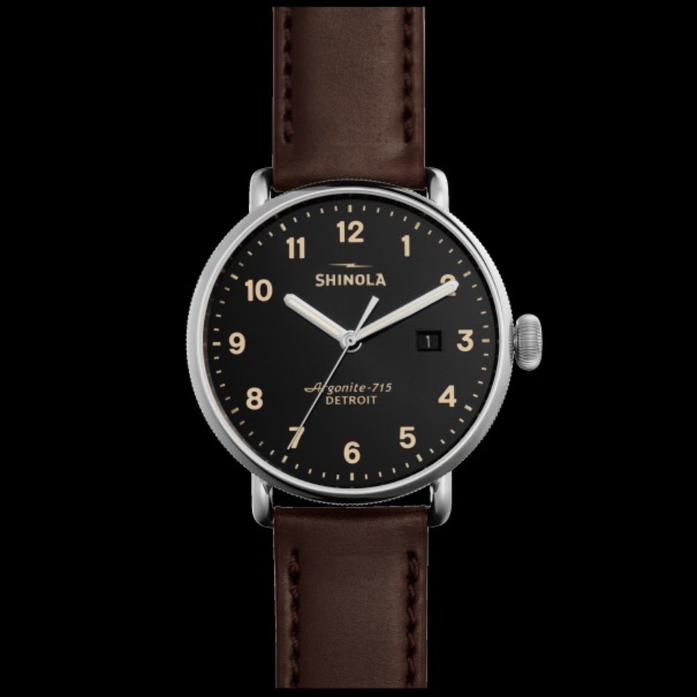 Shinola Canfield Quartz Stainless Steel Watch
