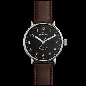Shinola Canfield Quartz Stainless Steel Watch