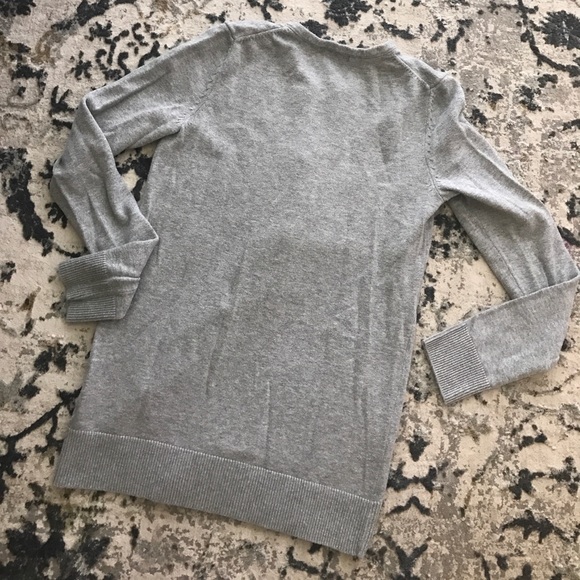 GAP Sweaters - Gray ruffled GAP sweater GAP Sweaters - Gray ruffled GAP sweater