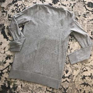 GAP Sweaters - Gray ruffled GAP sweater GAP Sweaters - Gray ruffled GAP sweater