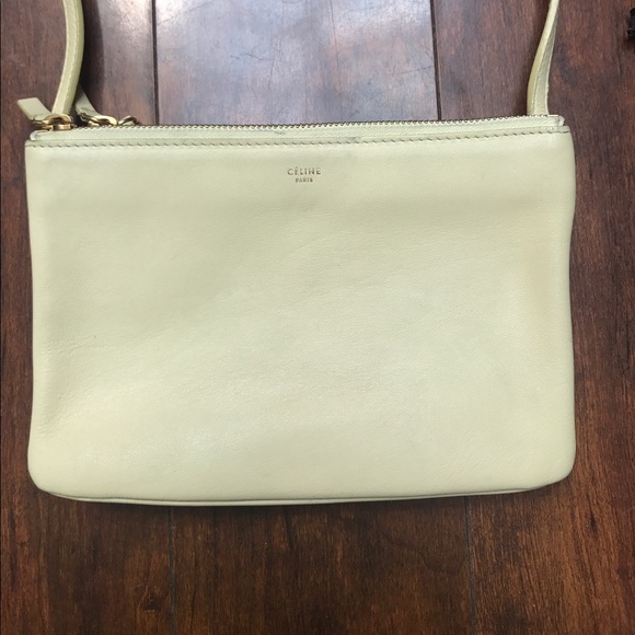 **SOLD Celine Trio Pale Yellow Crossbody - Picture 3 of 7