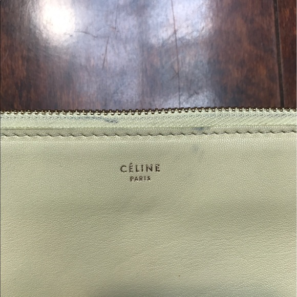 **SOLD Celine Trio Pale Yellow Crossbody - Picture 4 of 7