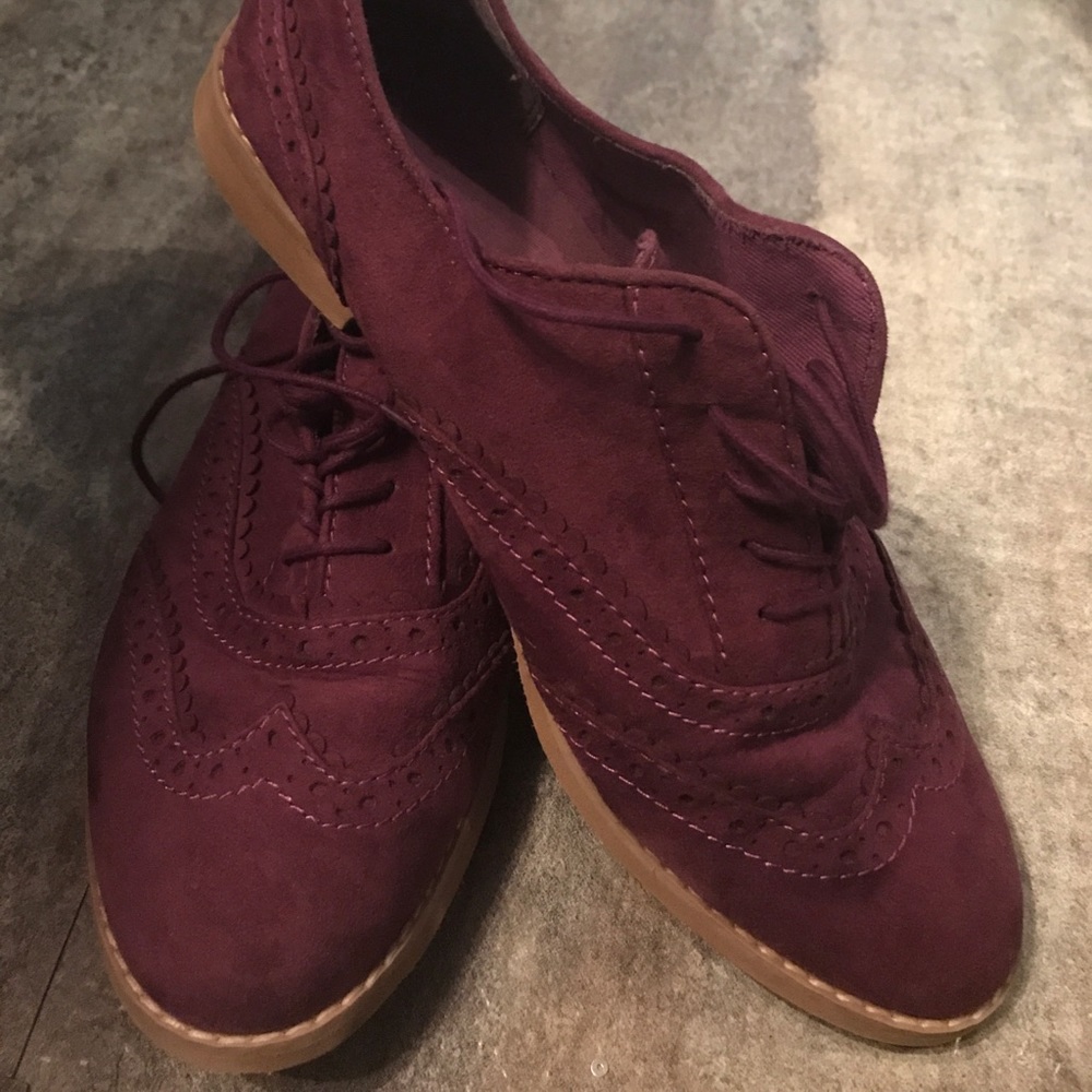 Gap purple  oxfords