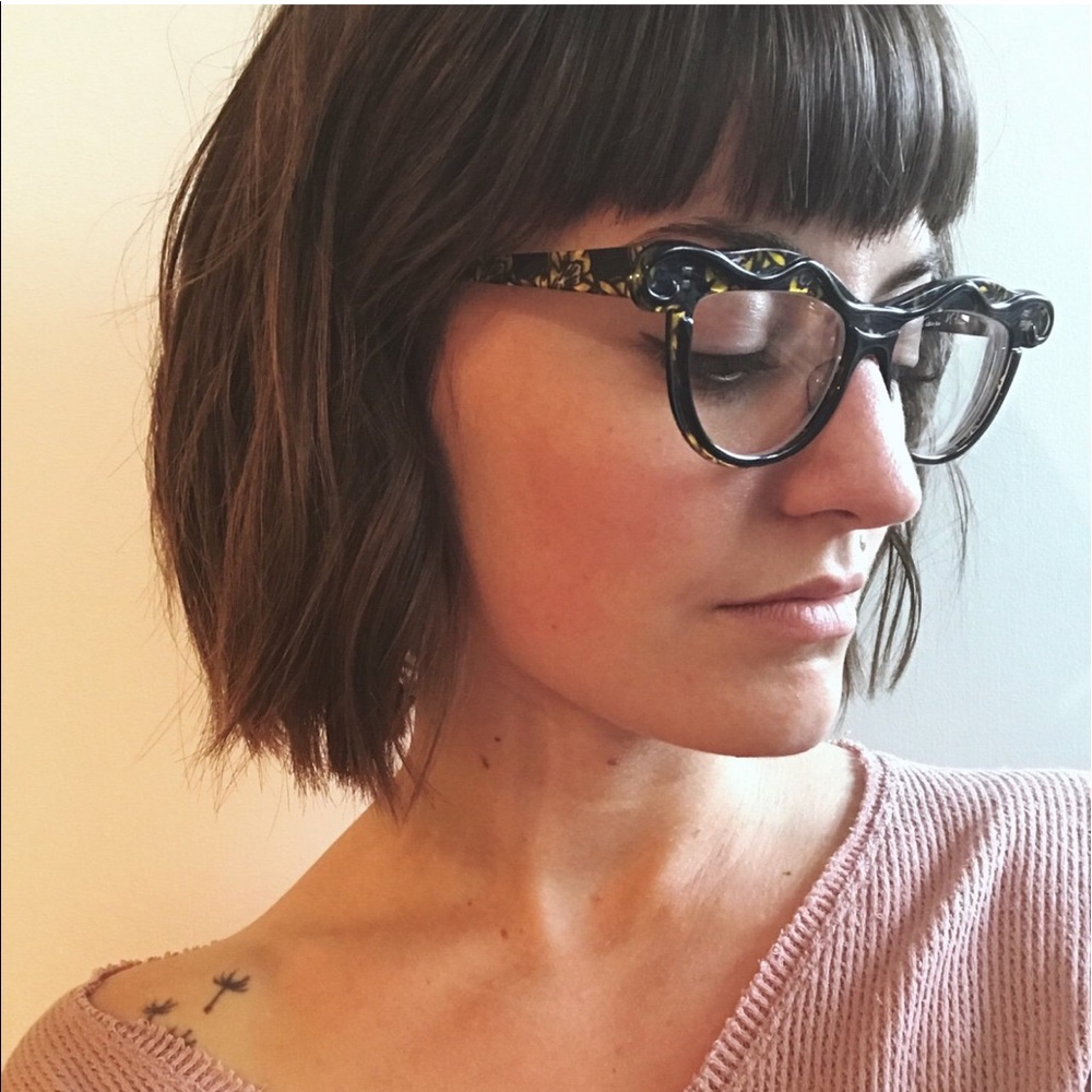 Francis Klein handmade statement glasses