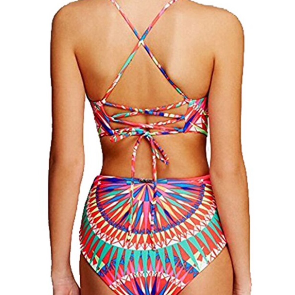 🎉HP🎉 Bright Supernova One Piece Maillot SWIMSUIT - Picture 2 of 3