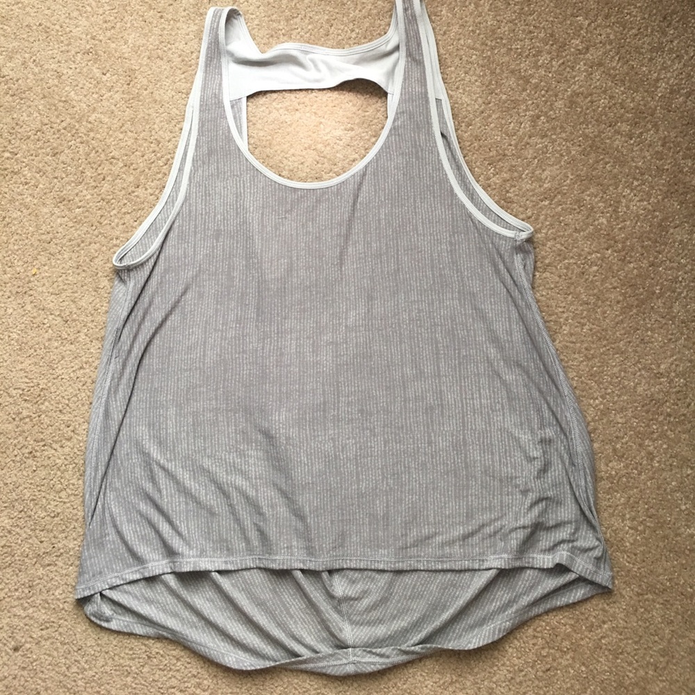 Lululemon open back tank top