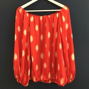 Off the shoulder blouse by Vince Camuto