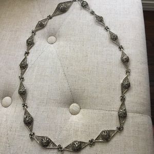 100%silver belt or can be used as necklace