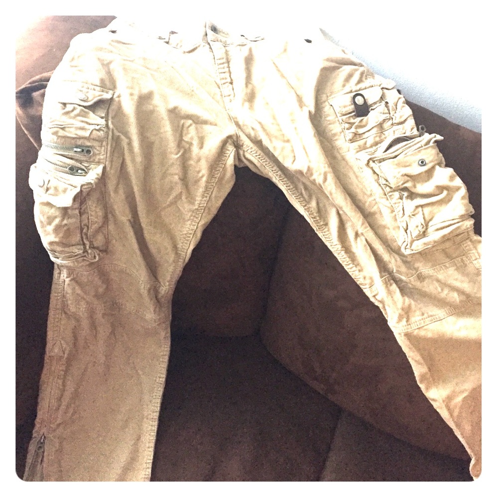 Polo Corduroy Cargo Pants