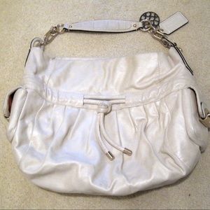 Coach #14787 Kristin Rouched Drawstring Hobo Bag