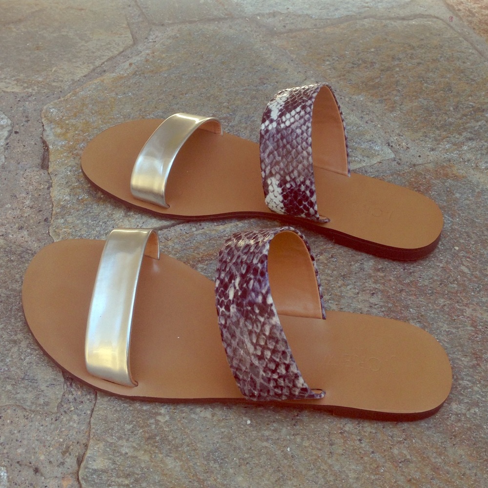 J Crew Boardwalk Sandals - Size 8