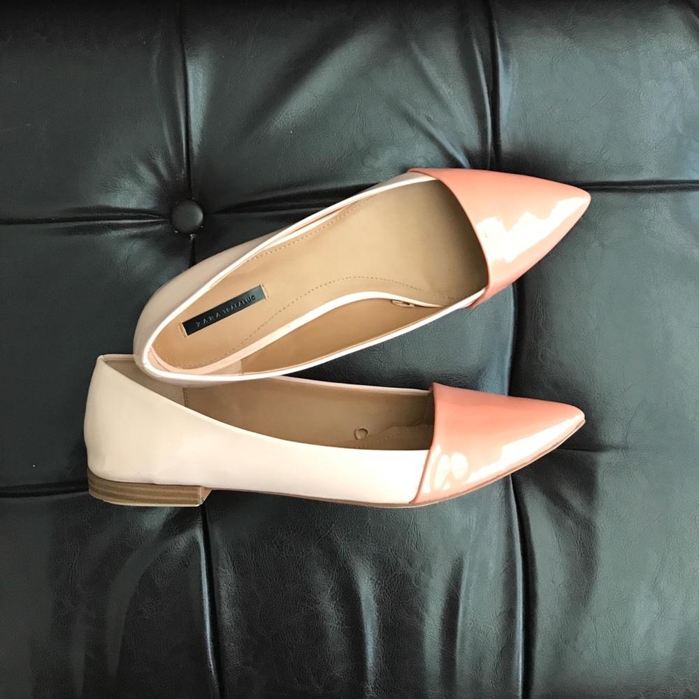 Zara Two-toned flats