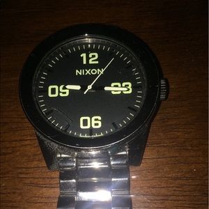 Nixon Gun Metal Grey Watch
