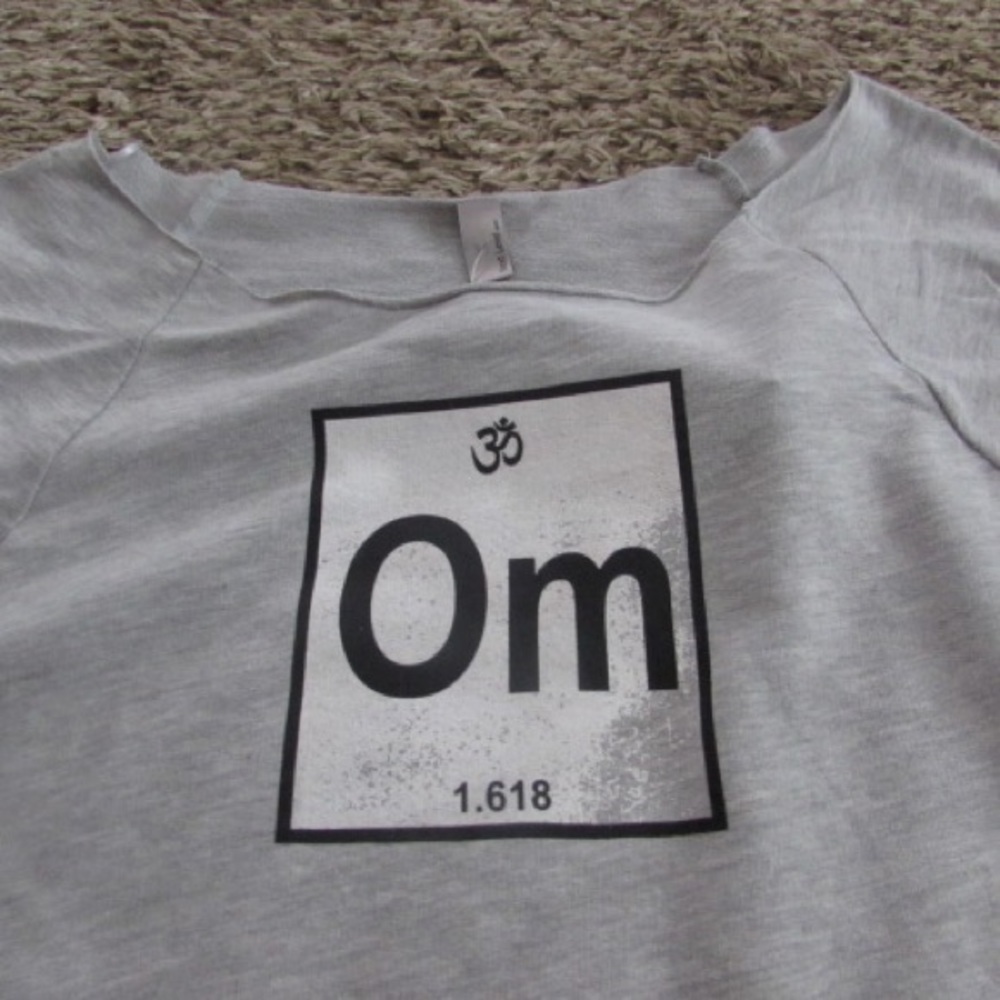 OM fitted sweatshirt
