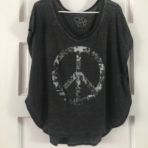 Peace sign shirt purchased from Nordstrom