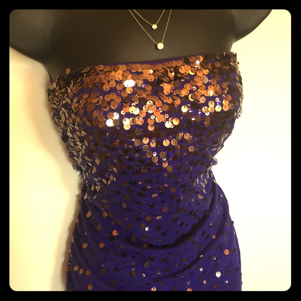 Fun Sequins Tube Top