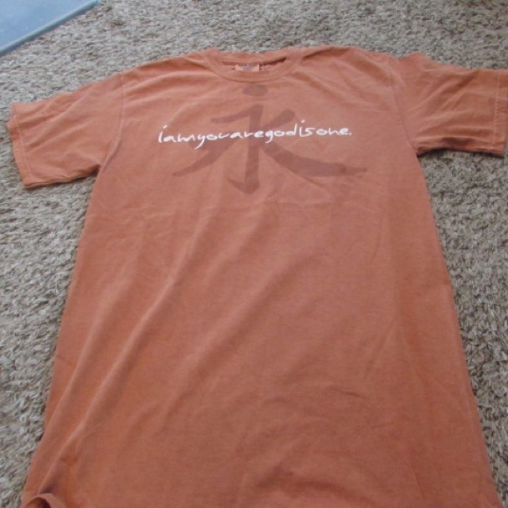 Burnt Orange t-shirt