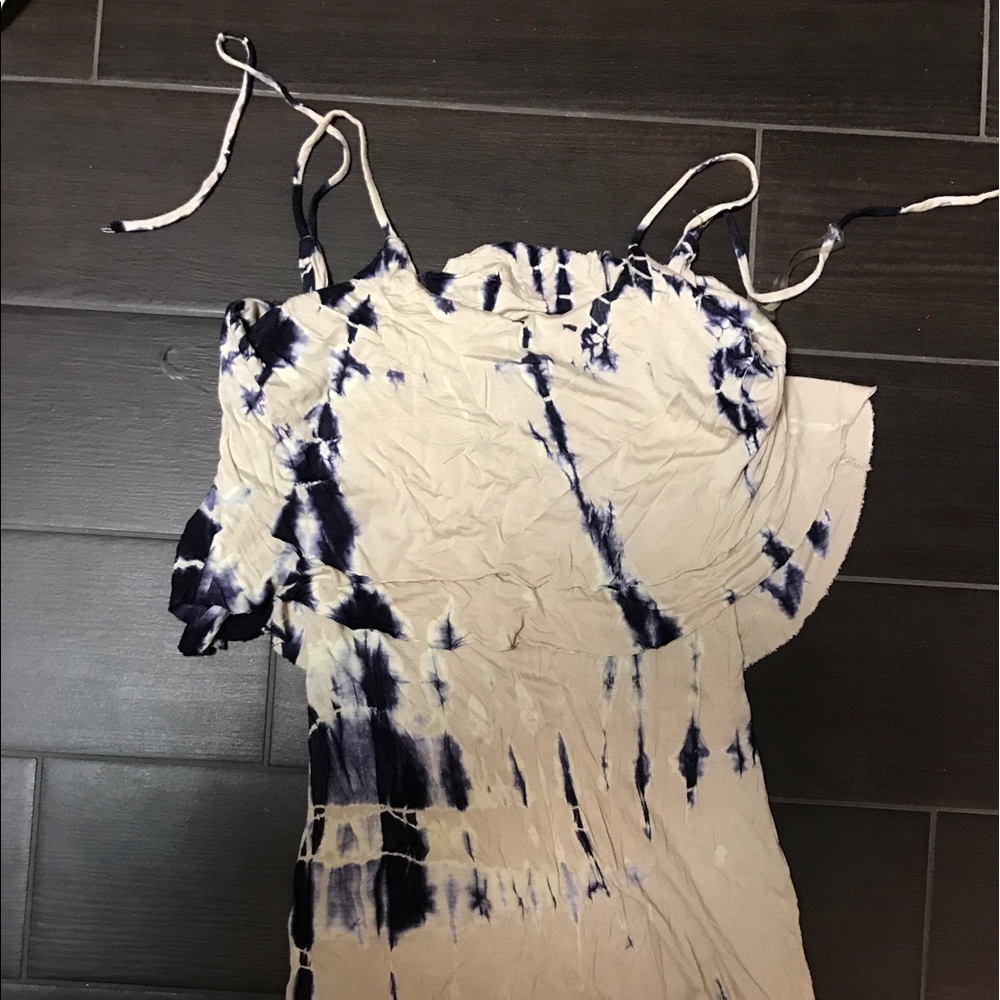 Tie dye maxi