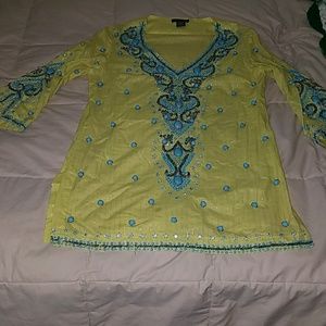 Beautiful embellished blouse