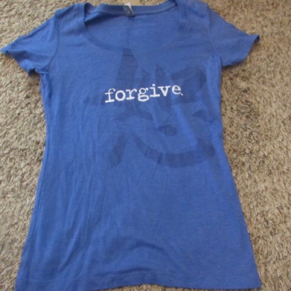 "Forgive" fitted t