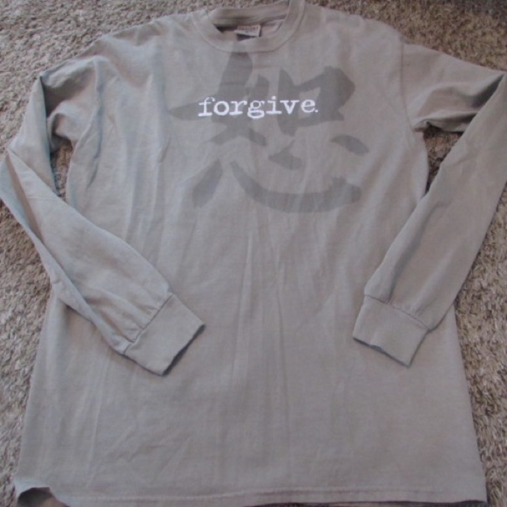"Forgive" long sleeve tee