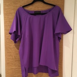 Eloquii purple blouse size 18. Worn twice