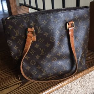 Authentic Louis Vuitton cabas piano tote