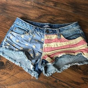 American flag shorts