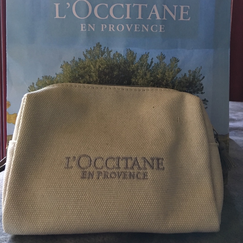 L'Occitane hotel set with bag