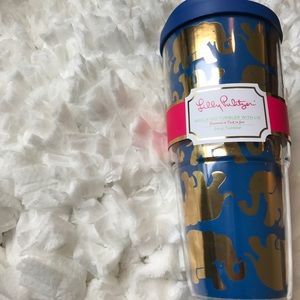 Tusk in sun ☀️ tumbler by Lilly Pulitzer ❤️🐘