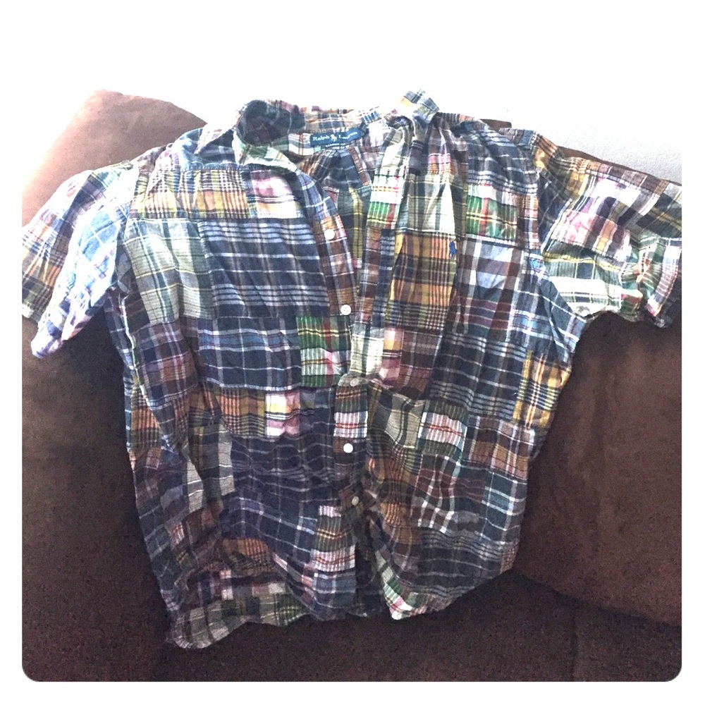 Polo button down shirt