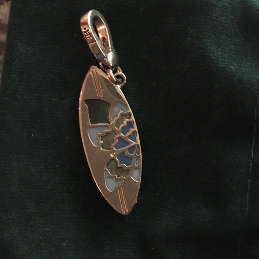 Juicy couture surf board charm