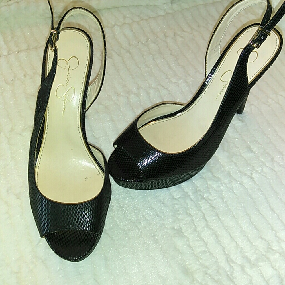 Jessica Simpson Sling Back Platform