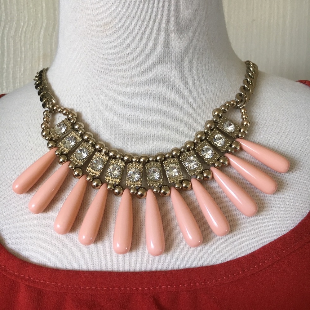 Pink necklace