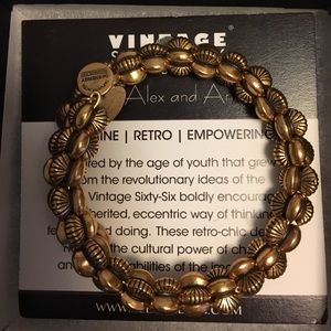 S A L E 💕 Alex & Ani Vintage 66 Gold Bracelet